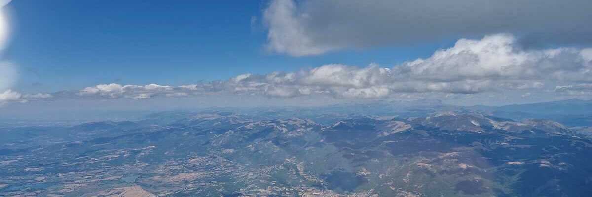 Flugwegposition um 11:00:04: Aufgenommen in der Nähe von 02020 Belmonte in Sabina, Rieti, Italien in 2864 Meter